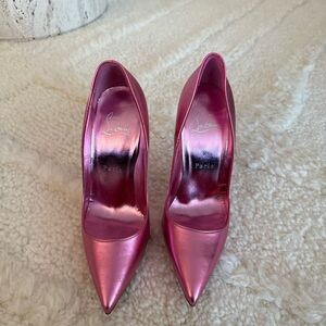 Christian Louboutin Metallic Pink So Kate’s